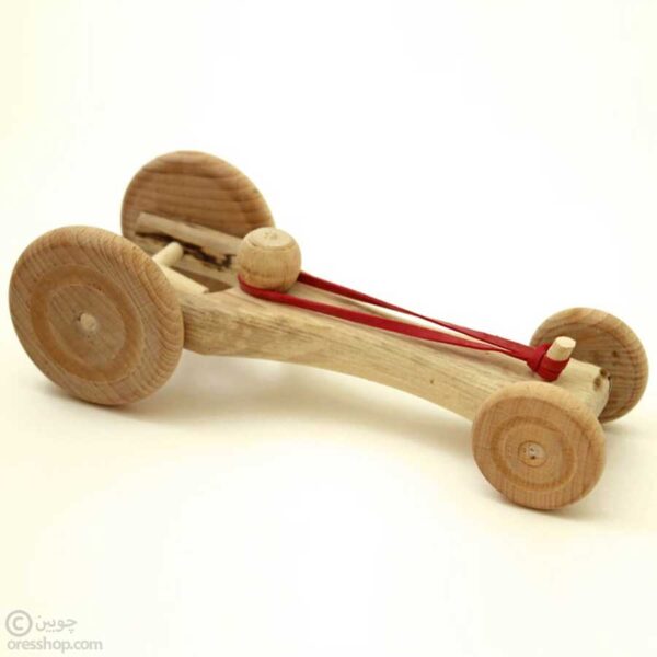 ماشین چوبی اسباب بازی