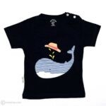 تیشرت شلوارک پسرانه نهنگ-تیشرت