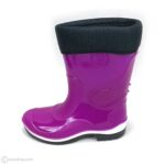 رین بوت پشمی ساق بلند بنفش Rain Boot