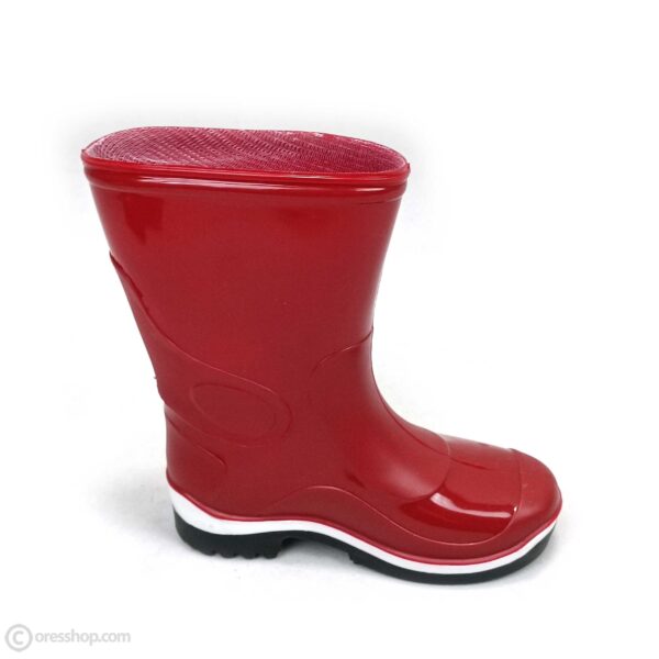 رین بوت ساق بلند دلفین عنابی Rain Boot