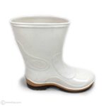 رین بوت ساق بلند دلفین کرم Rain Boot