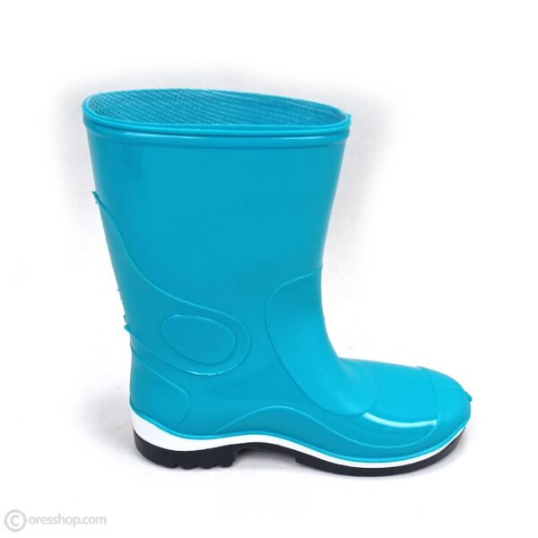 رین بوت ساق بلند سبزآبی Rain Boot